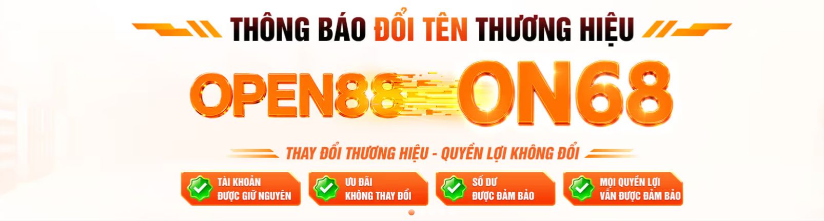 open88 đổi thương hiệu